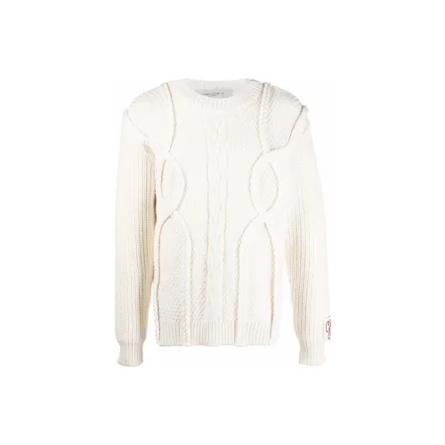 Golden Goose Braided Motif Virgin Wool Jumper