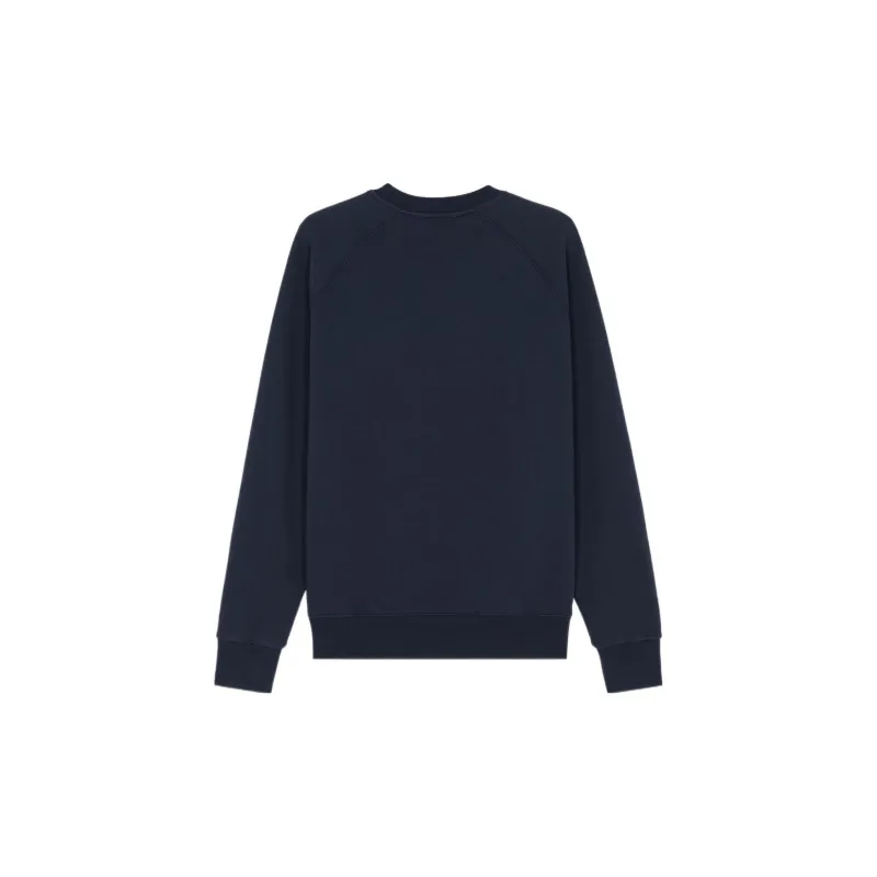 Maison Kitsune Sweatshirts Men Navy Blue-1