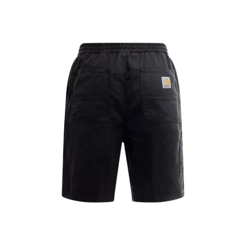 Carhartt WIP Flint Logo Patch Shorts-1