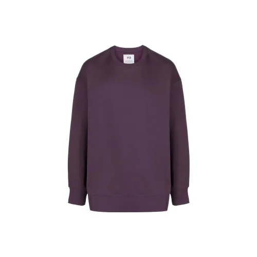 Y-3 Sweatshirts Men Dark Purple