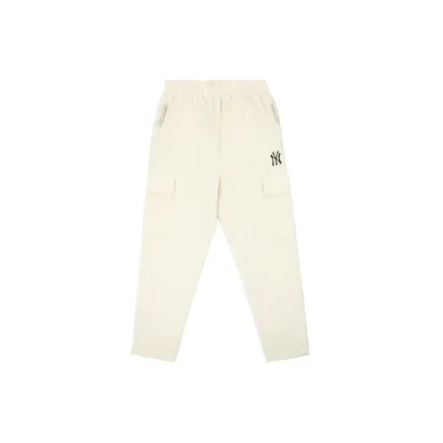 MLB New York Yankees Cargo Pants Unisex Off White