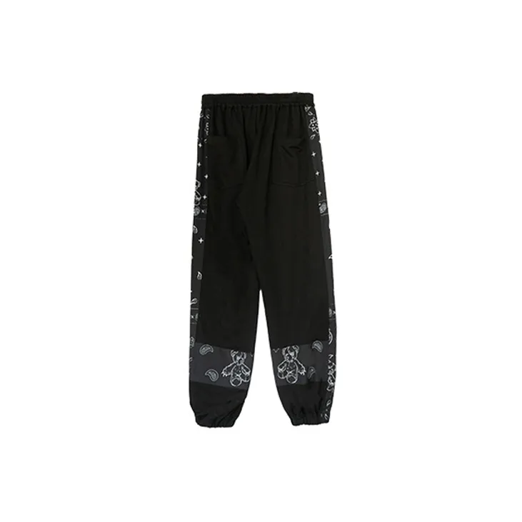 FRLMK Jogger Casual Pants Unisex Black-1