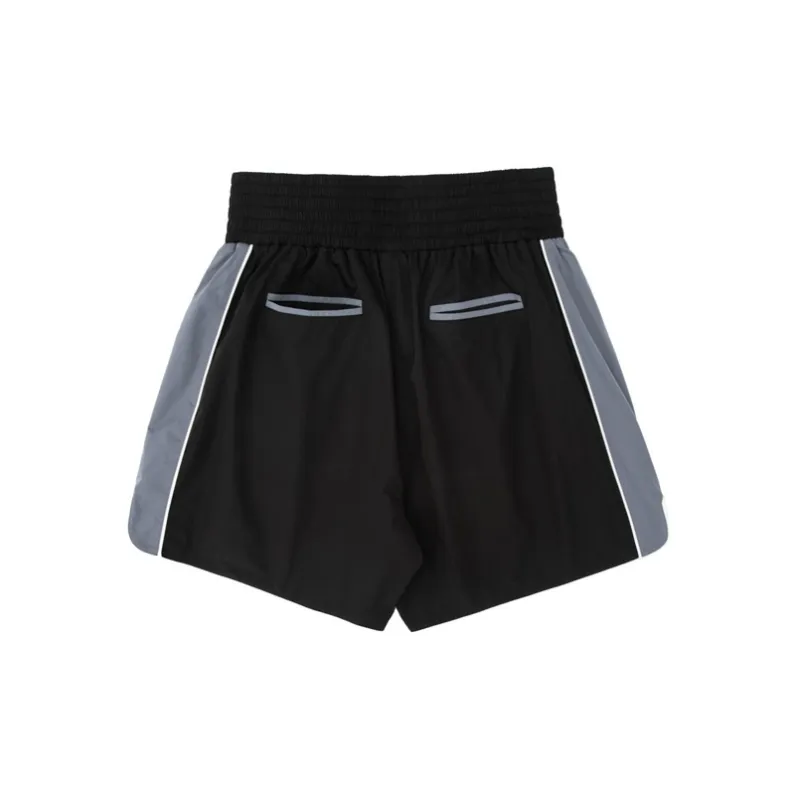 AMONSTER Loose Fit Shorts Unisex Black-1