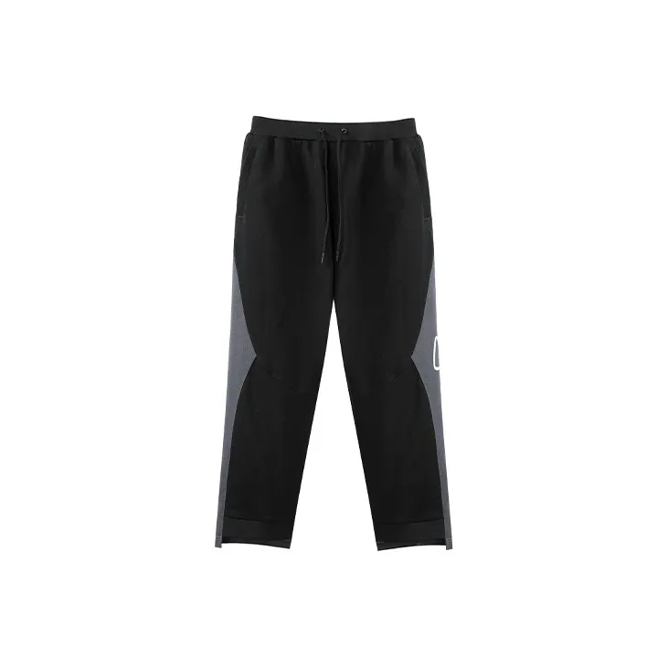 NORVINCY Western Trendy Color Blocking Knitted Sweatpants Unisex-1