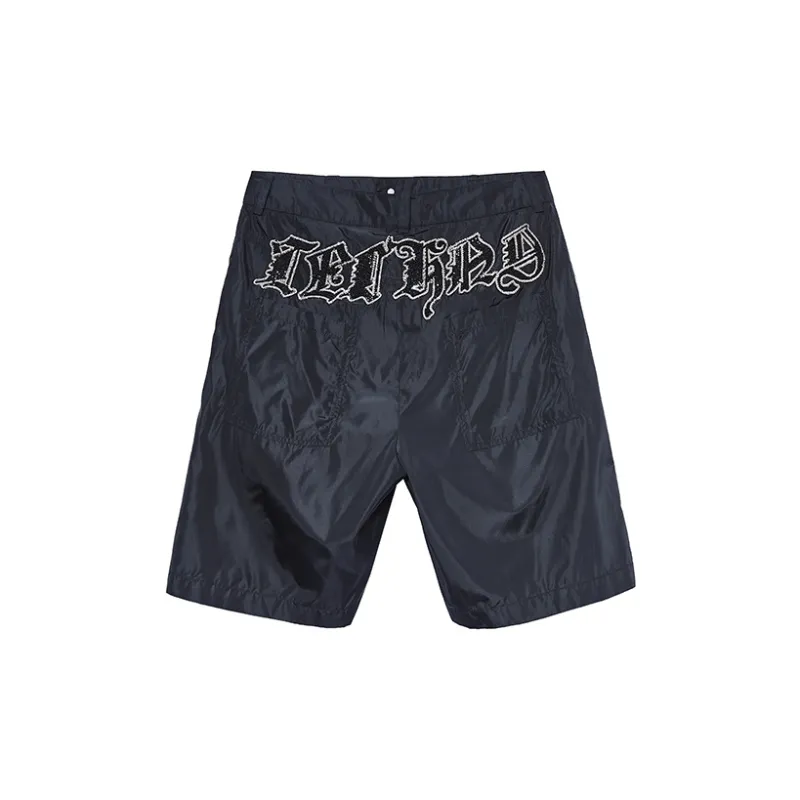 TCH Loose Fit Shorts Unisex Black-1