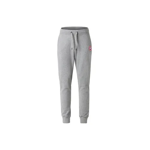Canada Goose Men’s SS21 Logo Track Pants Grey Knitted sweatpants