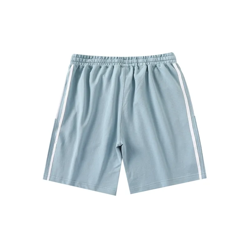 LAMLICKA Loose Fit Shorts Unisex Light Blue-1