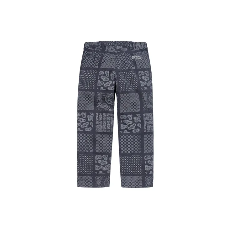 Supreme Paisley Grid Chino Pant-7
