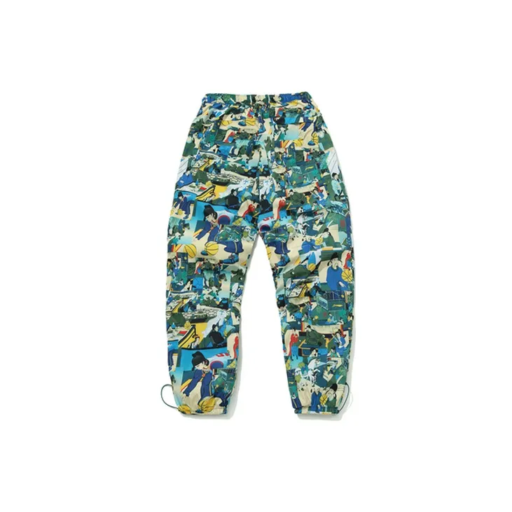 LiNing Knitted Sports Pants Men's Multicolor Print-1