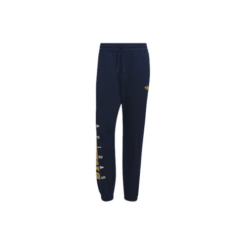 Adidas Originals Knitted Sweatpants Men Blue