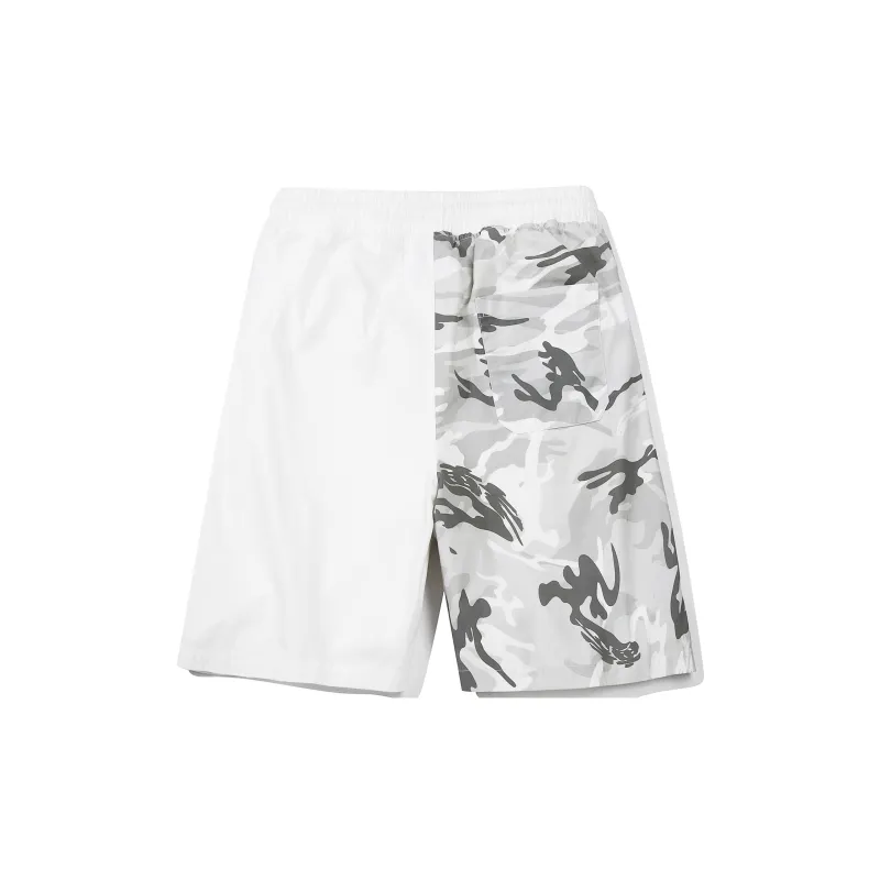 Guuka Casual Shorts Men White-1