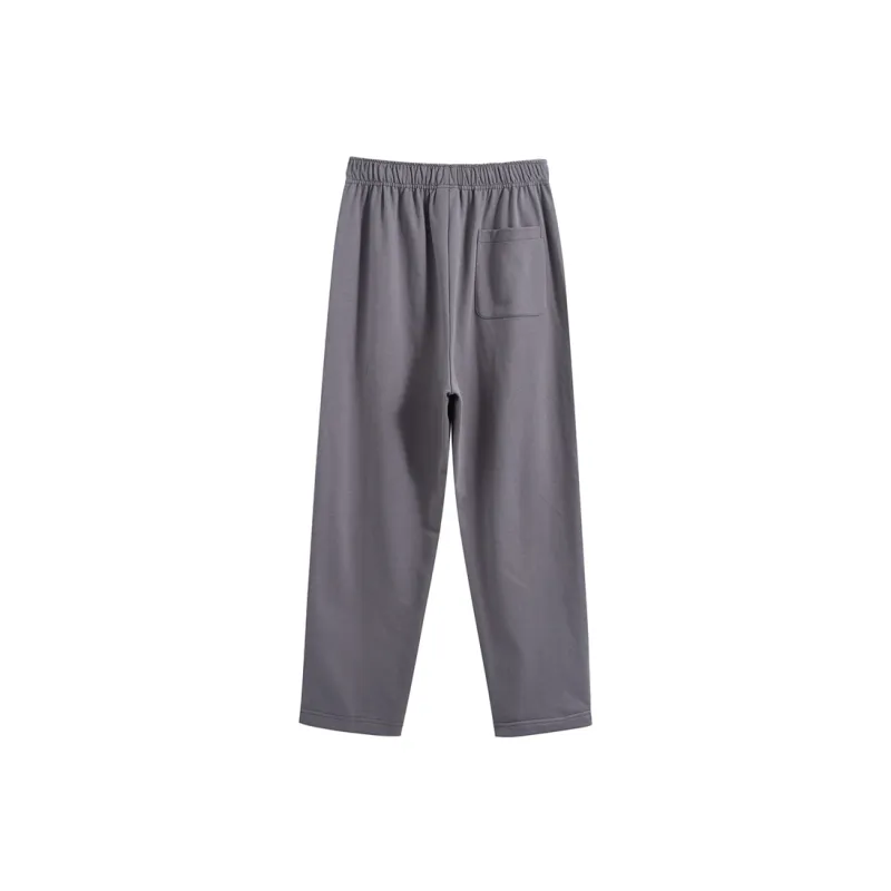F426 Straight Sports Pants Unisex Gray-1