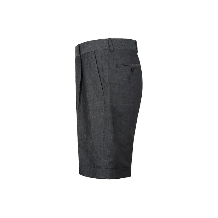 Zzegna Casual Shorts Men Dark Gray-2