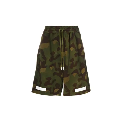 OFF-WHITE SS19 Casual Shorts Men Army Green