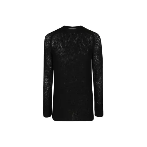 Ann Demeulemeester Cashmere Sweaters Men Black