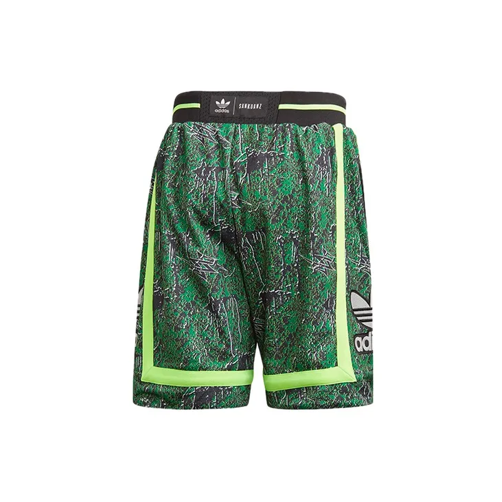Sankuanz X Adidas Originals Casual Shorts Men Black-1