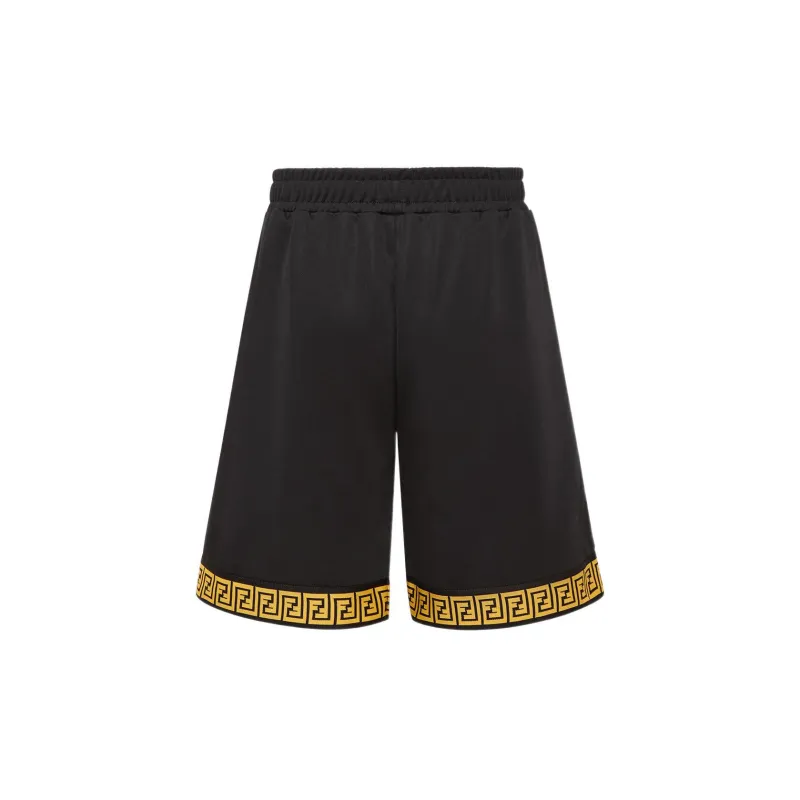 FENDI x VERSACE FENDI X VERSACE SS22 Casual Shorts Men's Black-1