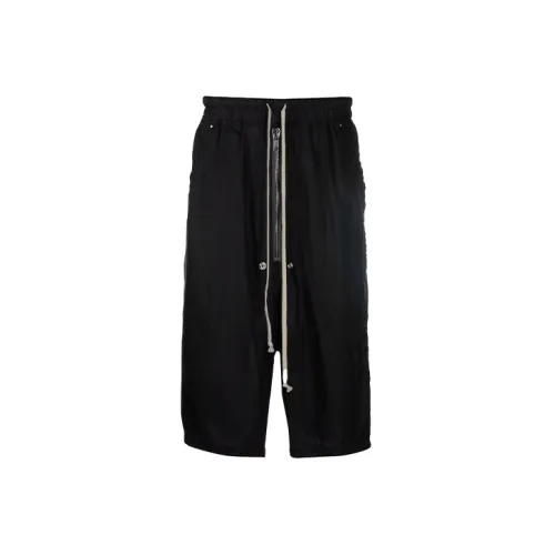 RICK OWENS Casual Shorts Men Black