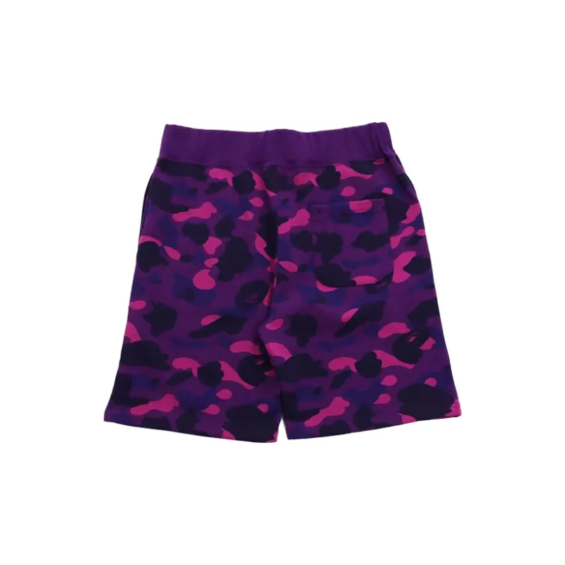 Bape Color Camo Sweat Shorts FW21-5