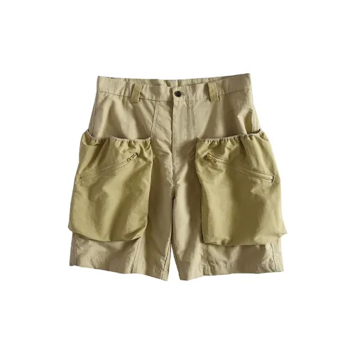 Evi Stub Cargo Shorts Unisex Khaki