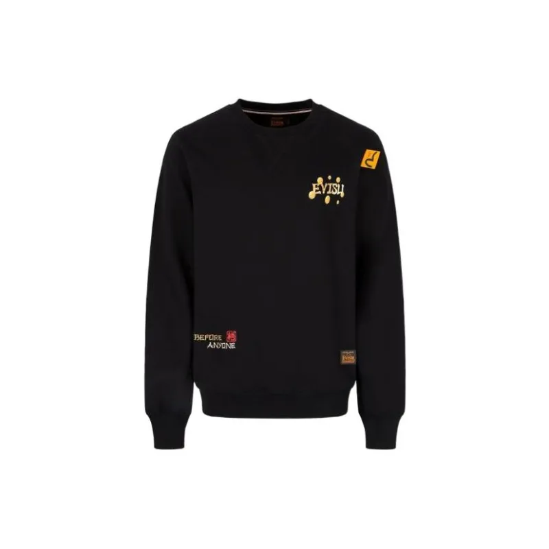 EVISU X Dragon Ball Z Co Branded Sweatshirts Men Black-1