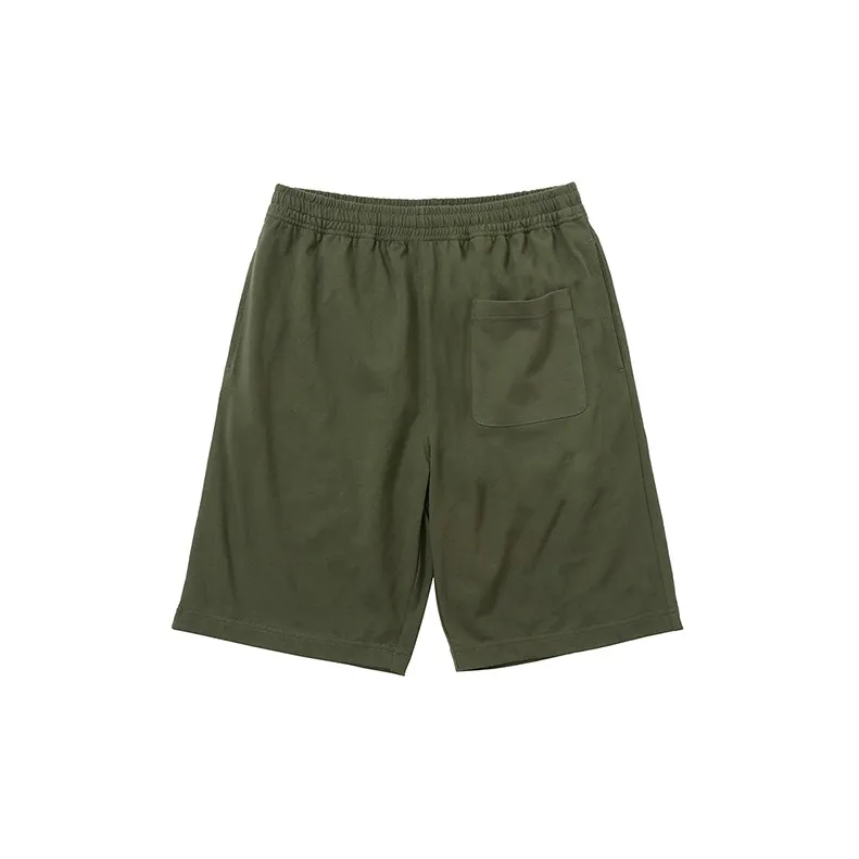 Champion Shorts Japan Version Unisex Olive Green-1