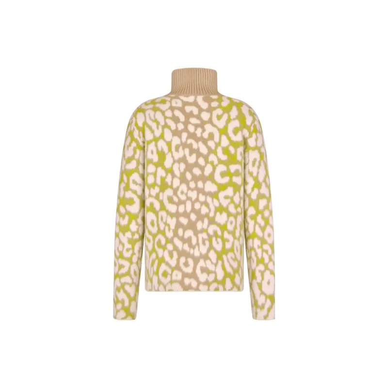 DIOR Quarterly New Products Cashmere Sweaters Men Yellow-1