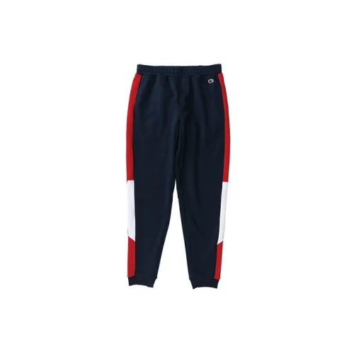 Champion Knitted Sweatpants Men Navy Blue