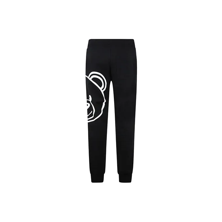 MOSCHINO Knitted Sweatpants Men Black-1