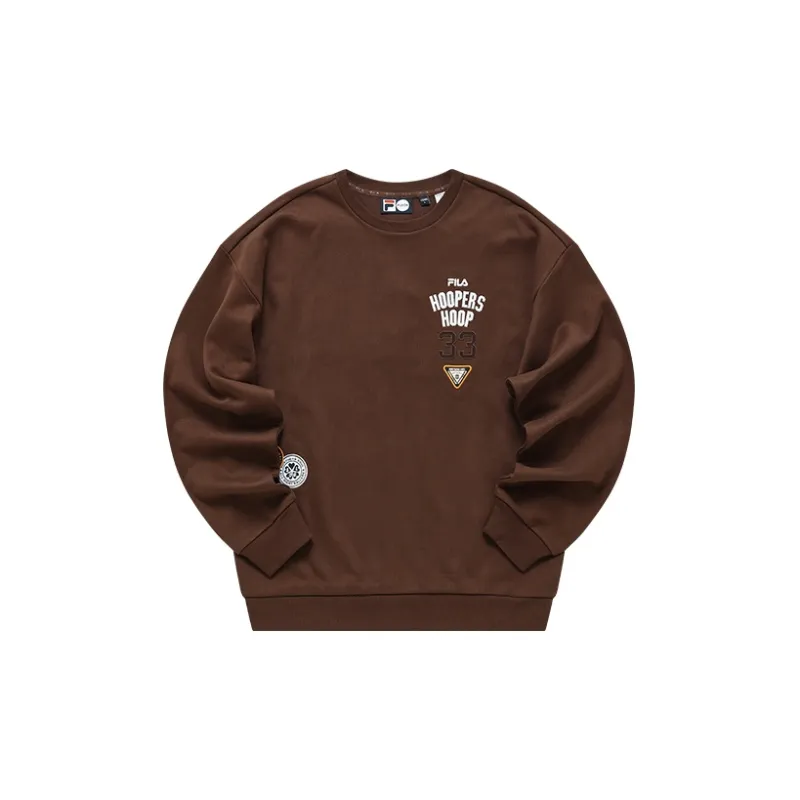 FILA FUSION Sweatshirt Men's Rain Goose Brown-1