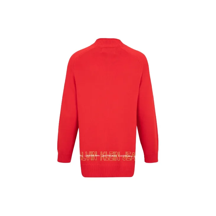 Calvin Klein Sweaters Unisex Red-1