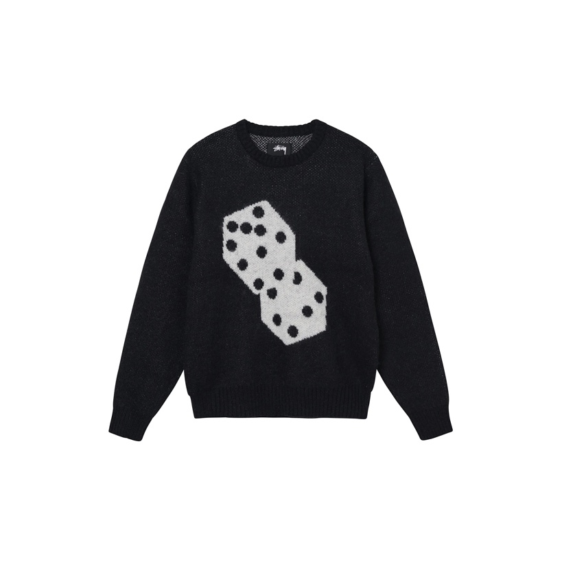 Stussy store Dice Mohair sweater