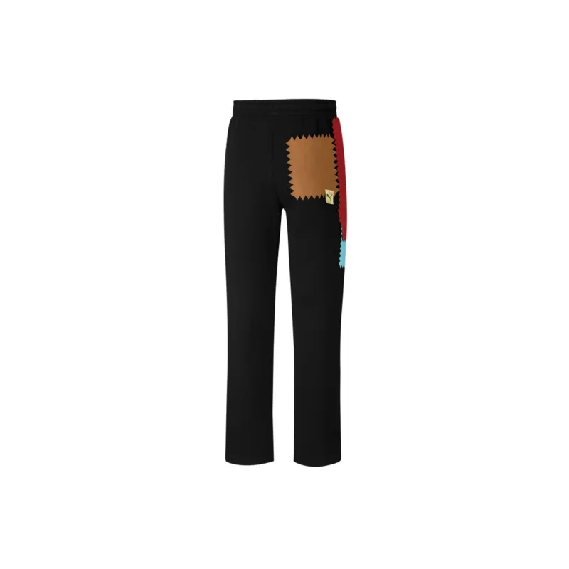 PUMA Knitted Sports Pants Men's Black-1