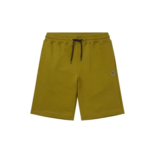 PS By Paul Smith Casual Shorts Men Olive Green