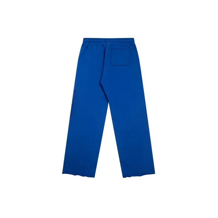 Drew House Smiley Collection Knitted Sweatpants Unisex Ink Blue-1
