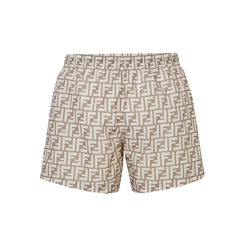FENDI Casual Shorts Men's Beige-1