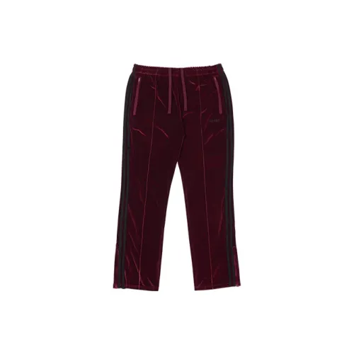 Nerdy Casual Pants Unisex Deep Red