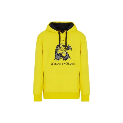 ARMANI EXCHANGE Sweatshirts Men Yellow