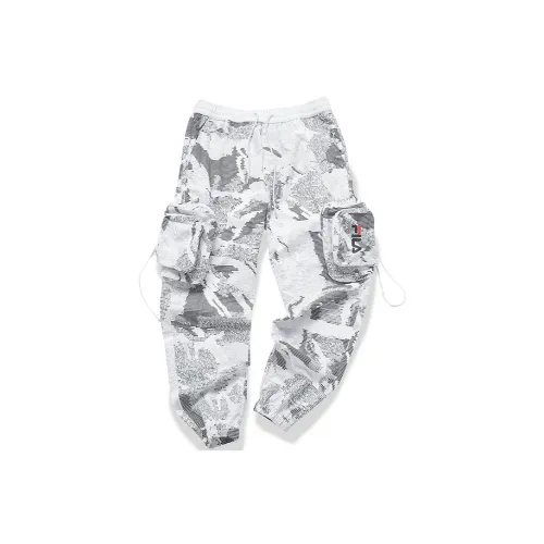 FILA FUSION Cargo Pants Men White