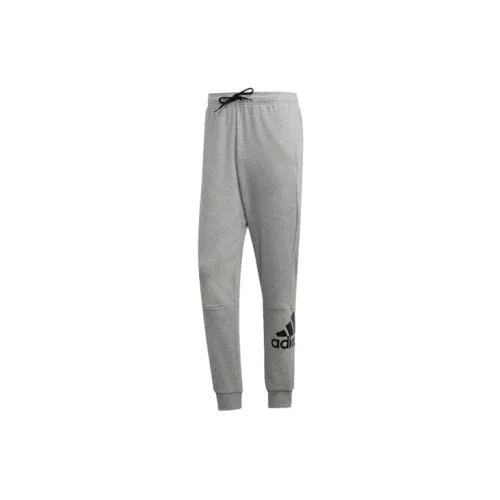 Adidas ESSENTIALS Knitted Sweatpants Men Light Gray