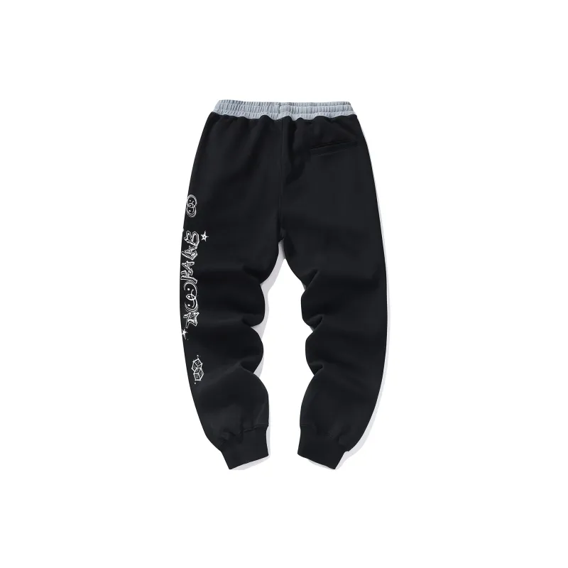 Guuka Knitted Sweatpants Unisex Blue-1