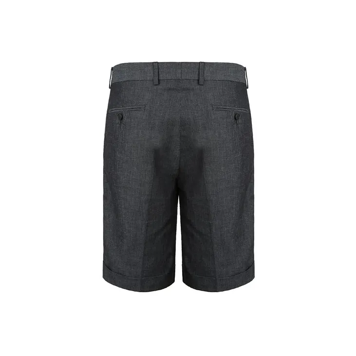Zzegna Casual Shorts Men Dark Gray-1