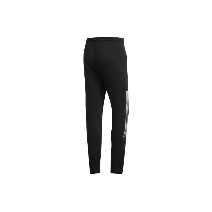 Adidas Knitted Sports Pants Men's Black-1