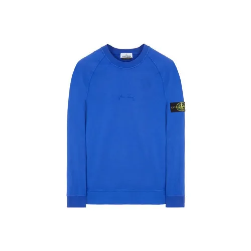 STONE ISLAND 40Th Anniversary Collection Sweatshirts Men Blue