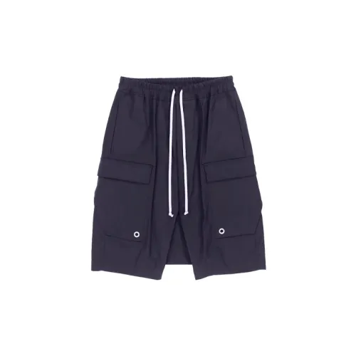 RICK OWENS Casual Shorts Men Purple