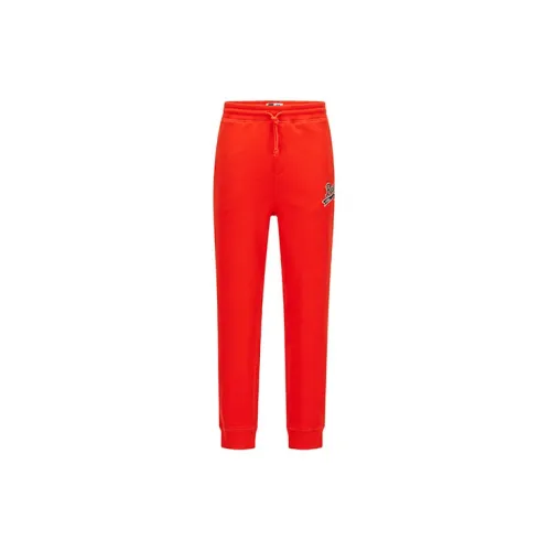 Russell Athletic X HUGO BOSS Knitted Sweatpants Men Red