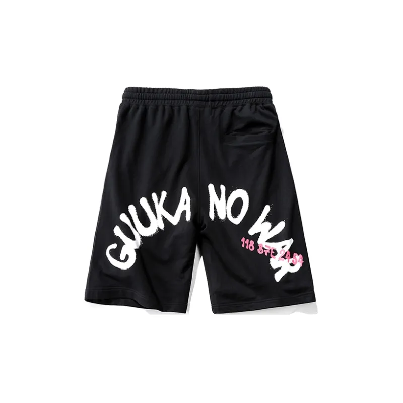 Guuka Casual Shorts Men's Black-1