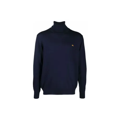 ETRO Sweaters Men Marine Blue