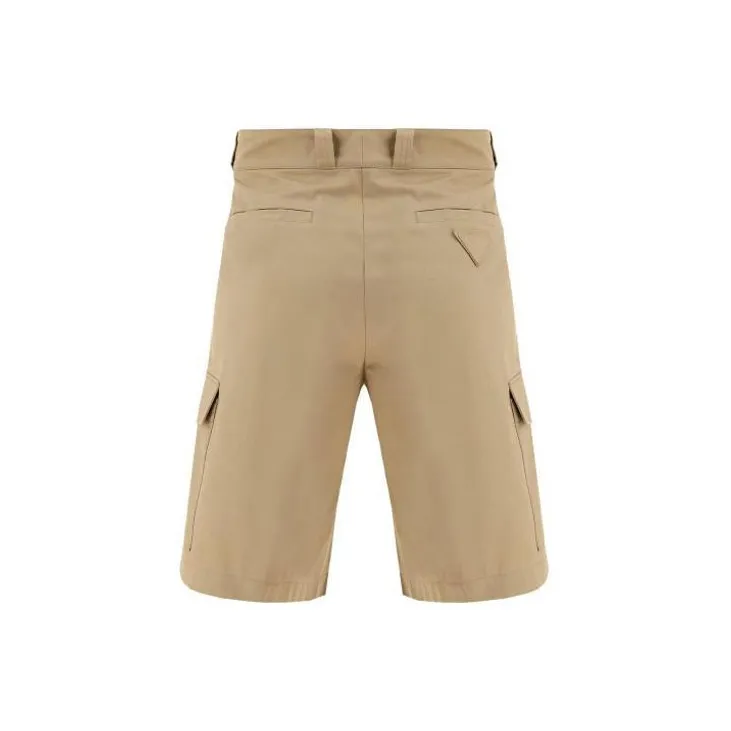PRADA Cargo Shorts Men Khaki-1