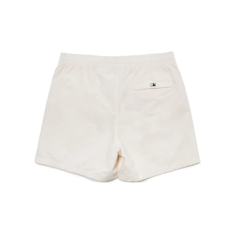MLB New York Yankees Casual Shorts Unisex Cream-1